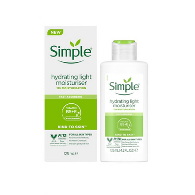 Simple hydrating light moisturizer