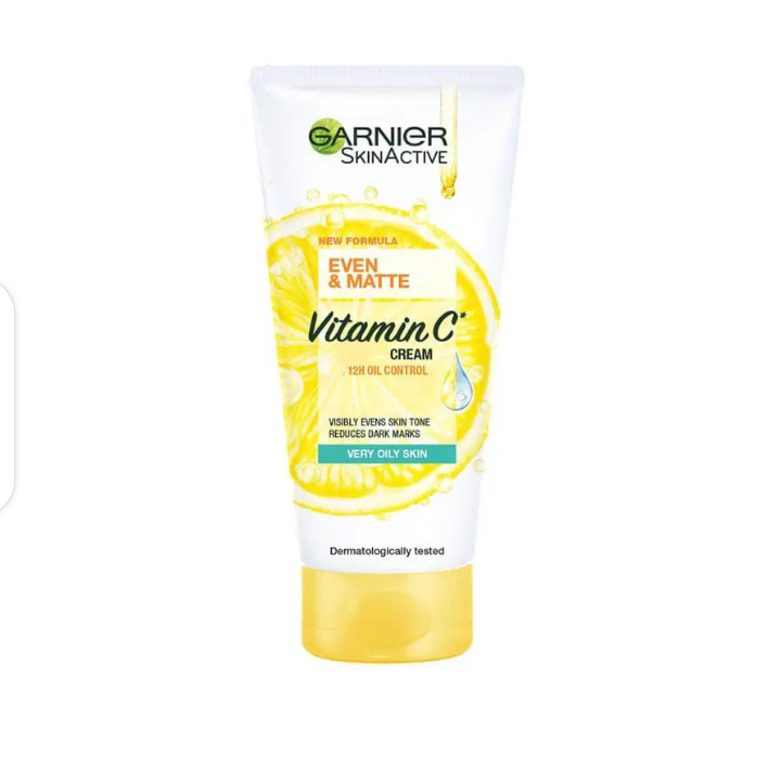 Garnier SkinActive Even & Matte Vitamin C Cream, specifically designed for very oily