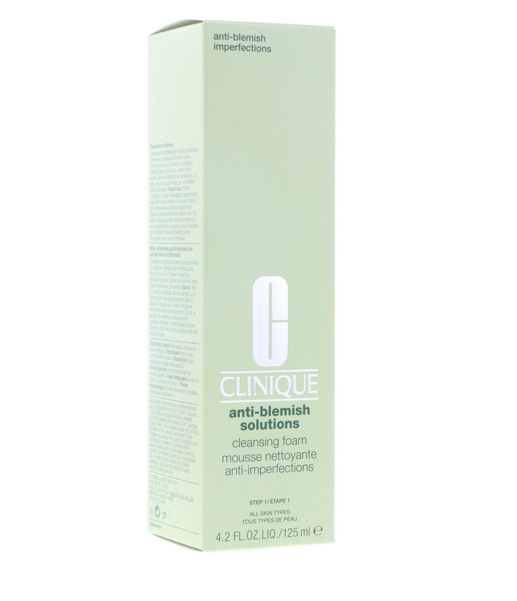 Clinique Anti-Blemish Solutions Cleansing Foam.  125 ml