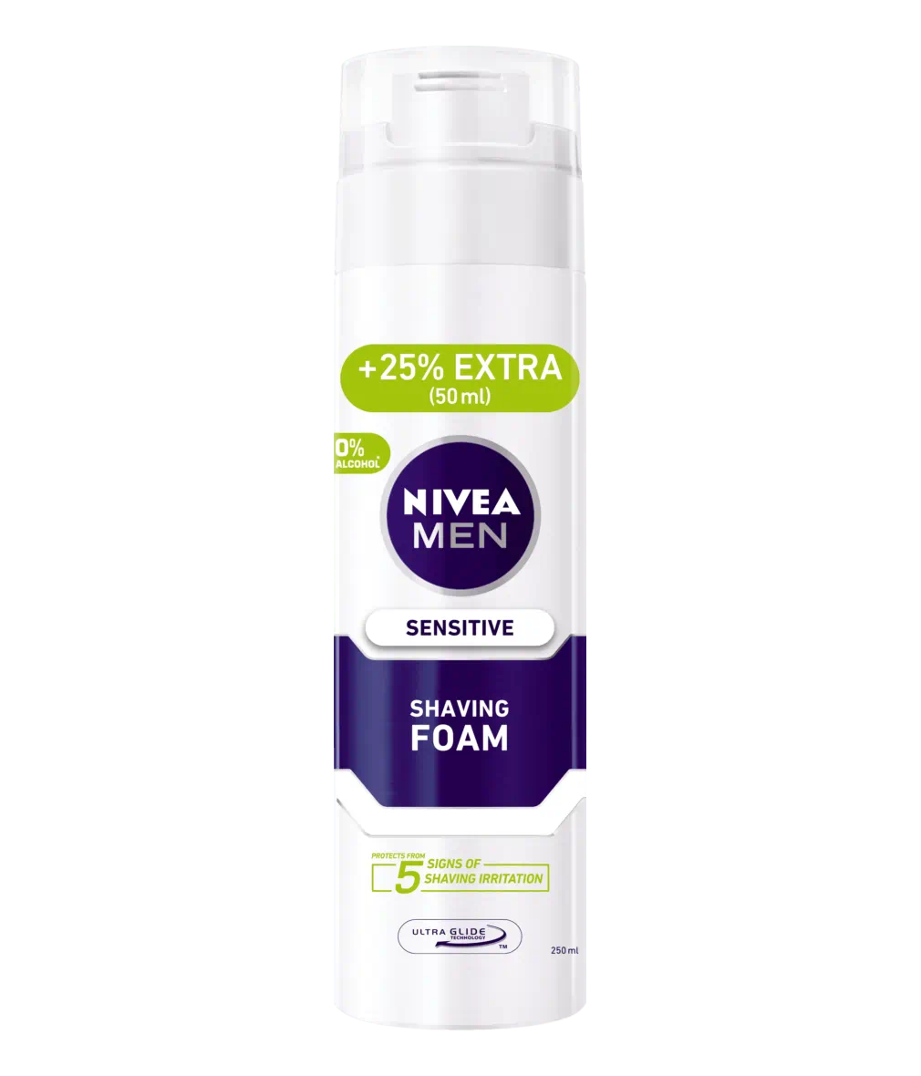 Nivea Men Sensitive Shaving Foam, 200ml, which 